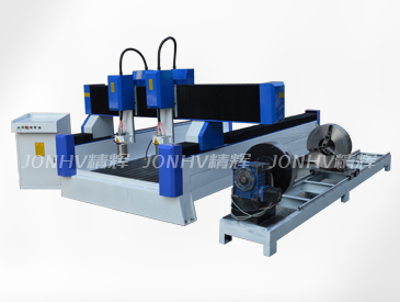 W1325重型石材雙獨(dú)立機(jī)頭側(cè)掛500mm旋轉(zhuǎn)軸